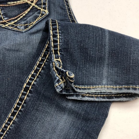 Stylish Blue Women's Jeans - Picture 11 of 12